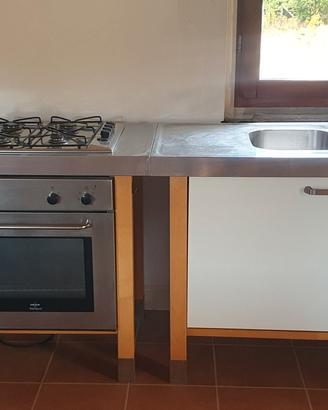 Cucina componibile in legno Ikea