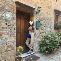 pantalone Zara misto Lino