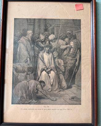 Incisione antica Gustave Doré