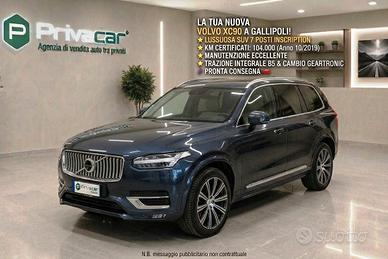 VOLVO XC90 B5 (d) AWD Geartronic 7 posti Inscripti
