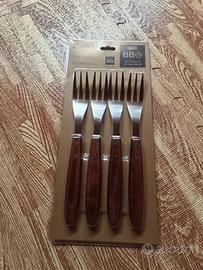Set BBQ in acciaio inox