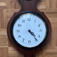 Orologio-barometro-termometro in legno