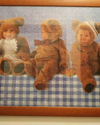 Anne geddes puzzle con cornice 