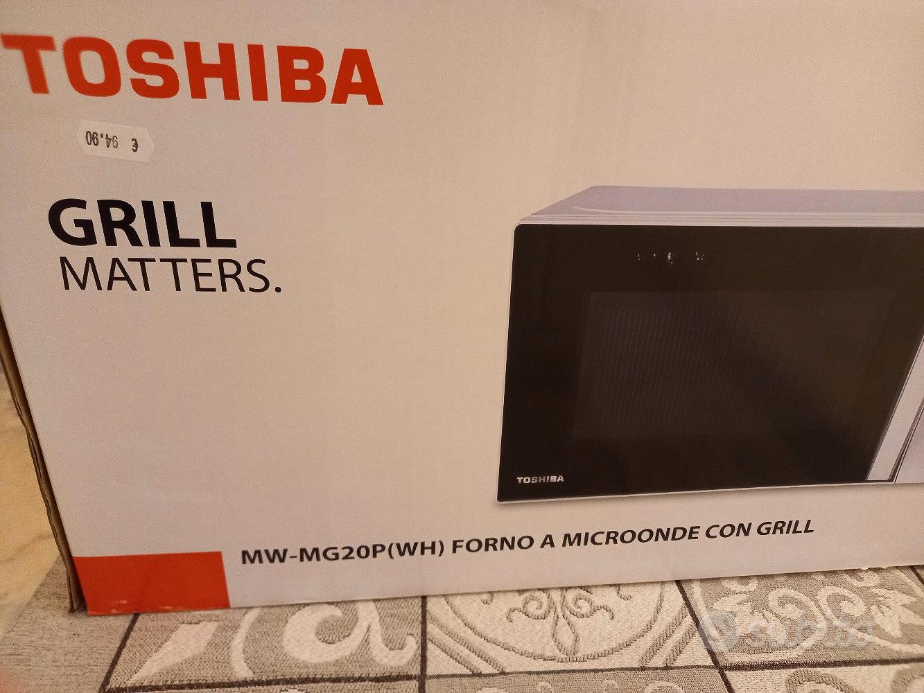 Toshiba MW-MG20P (WH) Forno a Microonde con Grill 800 W con Crispy