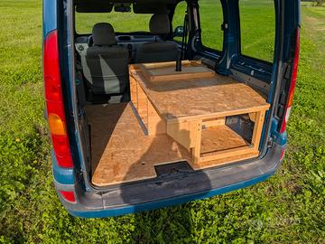 Struttura van camper per Renoult kangoo prima ser
