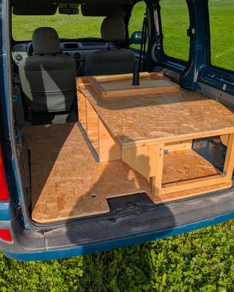Struttura van camper per Renoult kangoo prima ser