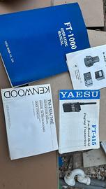 Manuali originali radio onde corte 