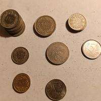 monete straniere franchi francesi e svizzeri 