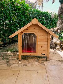 Cuccia in legno per cane - Design elegante