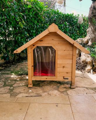 Cuccia in legno per cane - Design elegante