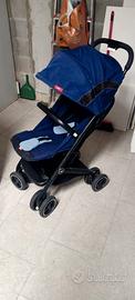 Passeggino GB Qbit blu