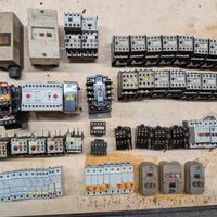 Maxi lotto materiale elettrico automazione 