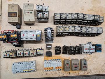 Maxi lotto materiale elettrico automazione 