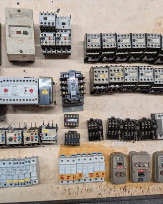 Maxi lotto materiale elettrico automazione 