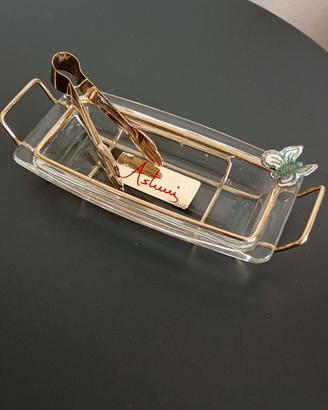 Vassoio in vetro per antipasti