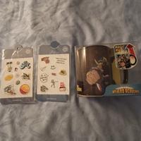 MagicMug MyHeroAccademia con adesivi