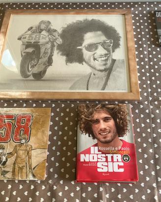 Lotto M. Simoncelli SIC 58 - Quadro, Libri e DVD