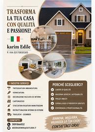 Imbiancatura, Cartongesso e Ristrutturazioni