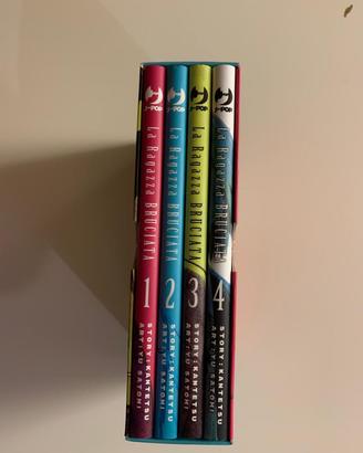 Manga "La ragazza bruciata" completo con cofanetto