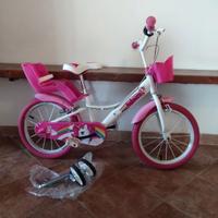 Bicicletta della Dino Bike 16 pollici bambina