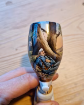 Pipa Porcellana Austriaca Kuk ww1