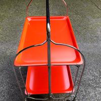 Carrello portavivande tavolo pieghevole anni 50