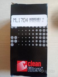 filtro olio cartuccia clean filters ML 1704