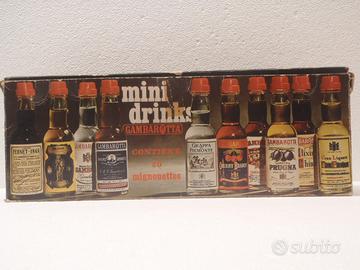 GAMBAROTTA confezione 20 mignonettes da collezione