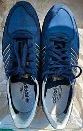 Adidas L.A. Trainer pelle blu