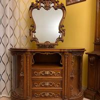 Mobile legno con specchio