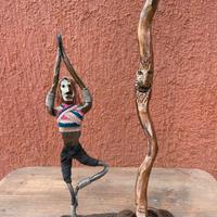 Operetta in ferro battuto Yoga