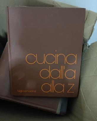 Cucina dallA alla Z Luigi Carnacina Opera anni '70