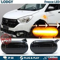 Frecce LED Sequenziali per Dacia LODGY Nere CANbus