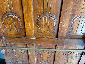 attaccapanni Liberty in legno massello