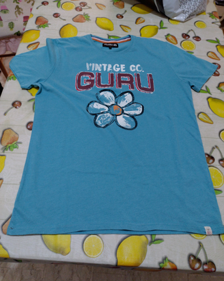 T-shirt da donna marca guru taglia M