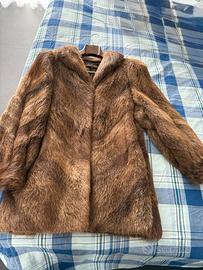 Pelliccia castoro beige