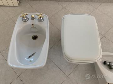 Wc + bidet+ lavabo