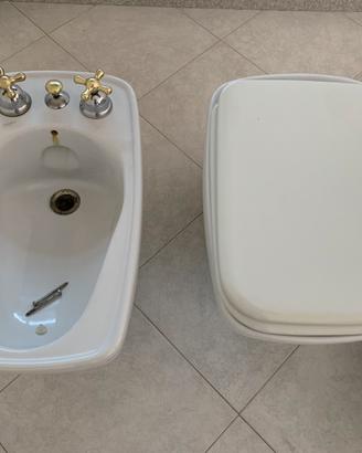 Wc + bidet+ lavabo