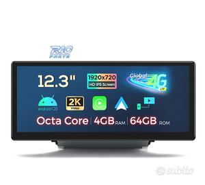 RADIO GPS ANDROID 13 AUDI Q3 12.3" 4GB+64GB
