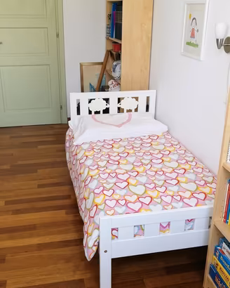 Lettino 70 *160 ikea kritter completo di  materaso