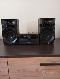 Stereo + casse + lettore cd