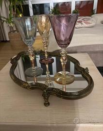 Vassoio  a specchio stile 900