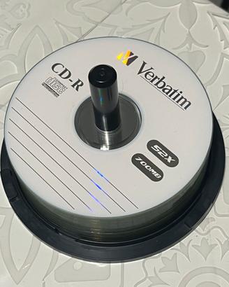 CD vergini 700 MB Verbatim