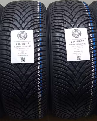 4 GOMME 215 55 17 KLEBER A75161