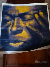 Stampa acrilica su tela