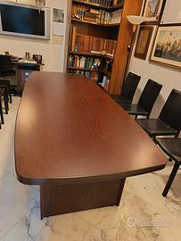 Tavolo per sala riunioni. Misura: 250 x 100