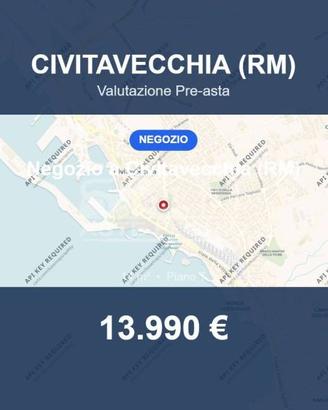 Immobile in asta di 14 m² a Civitavecchia