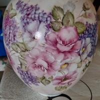 vaso di fiori dipinto a mano