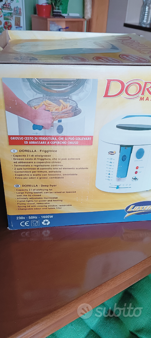 mini friggitrice max. 1 litro con fonduta - Elettrodomestici In vendita a  Trapani
