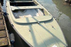 Barca vetroresina con motore Johnson 25cv